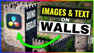 Attach IMAGES and TEXT to Walls in Davinci Resolve