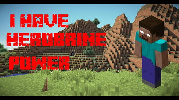 Minecraft but I have herobrine power Mod for Minecraft java edition 1.19+