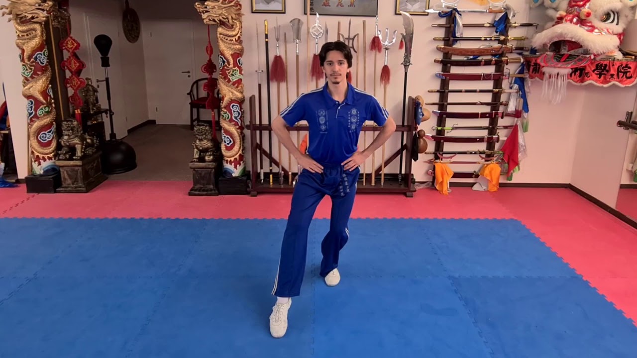 Wushutraining 2 - Stellungen