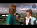 Virginia Wade checks in with Live @ Wimbledon の動画、YouTube動画。
