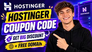 Hostinger Coupon Code 2026 🔥 | Biggest Discount + Free Domain (Limited Time) Guide