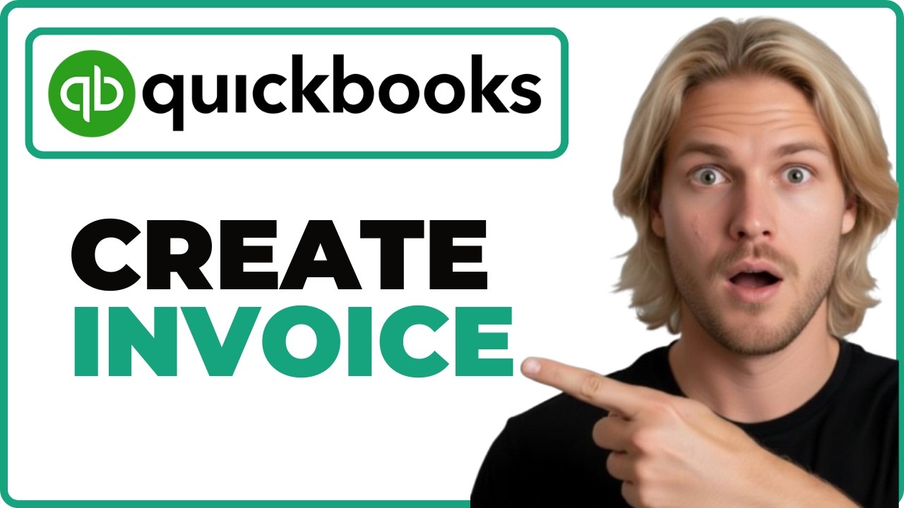 How To Create An Invoice In Quickbooks Online App (Full Guide) - YouTube