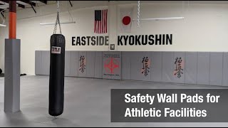 Safety Wall Pads for Athletic Facilities - Gym Wall Pads and Padding protects high school and university gyms or other large athletic facilities. Our padded gym wall mats offer shock absorption and cushion for players, reducing the physical harm that may happen if an athlete flies off the playing surface out of control.

Safety wall padding for large school gyms or martial arts facilities is available as either wood-backed or non-wood-backed. Custom shapes and sizes are available, call for help.

Shop All Gym Wall Pads:
https://www.greatmats.com/gym-wall-pads.php

Call Us 877-822-6622 or visit Greatmats.com for all your specialty flooring needs!

#gymnasium #schoolsports #martialarts