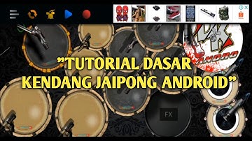 Gampang Banget!!!Tutorial Dasar cara bermain kendang jaipong android #tutorialkendangandroid