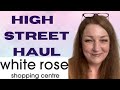 Mixed high street haul beauty clothing home shopping centre