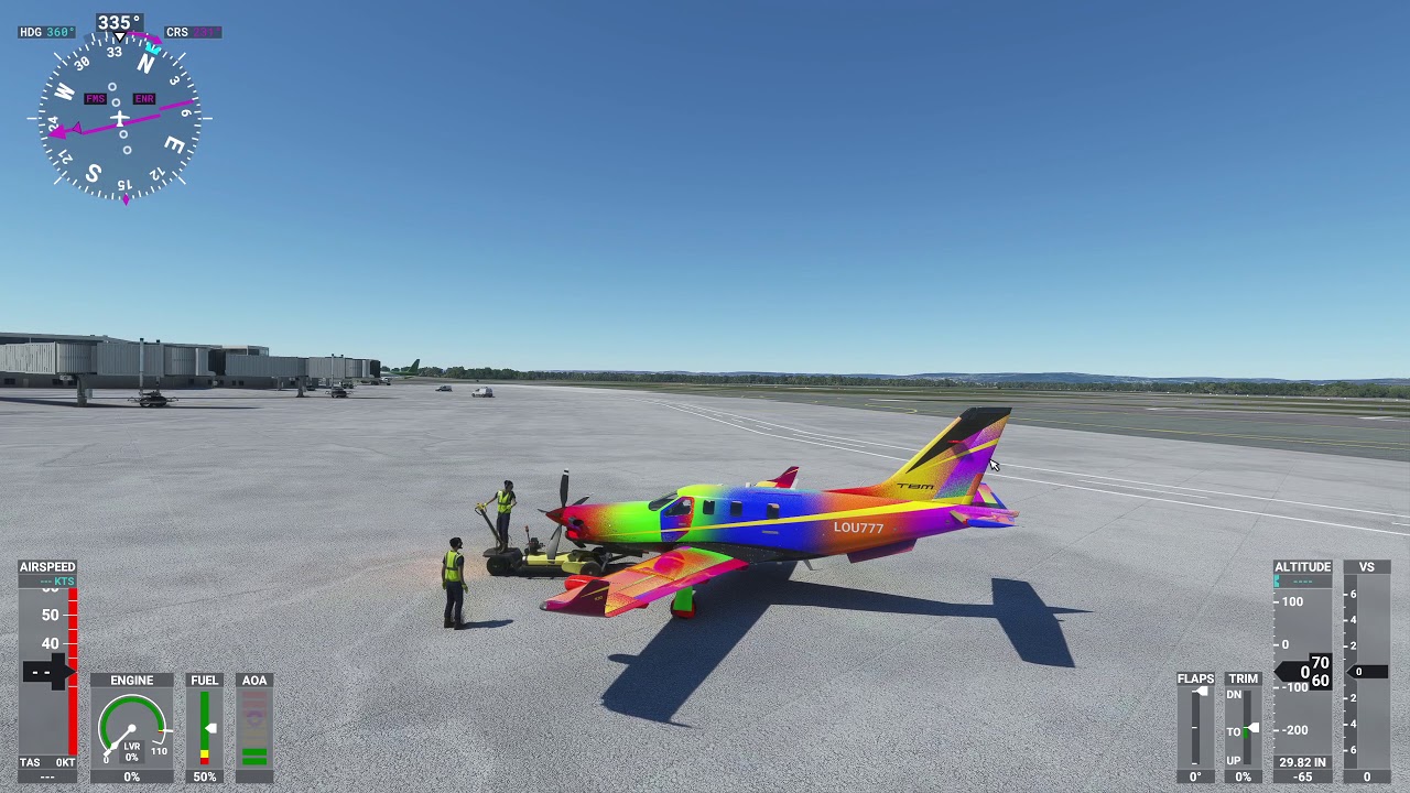 msfs-2020-daher-tbm-930-perth-to-busselton-margaret-river-airport