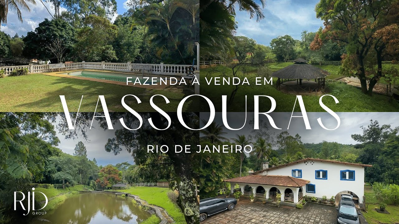 FAZENDA EM VASSOURAS, RJ | Imóvel à venda 104.000 m2
