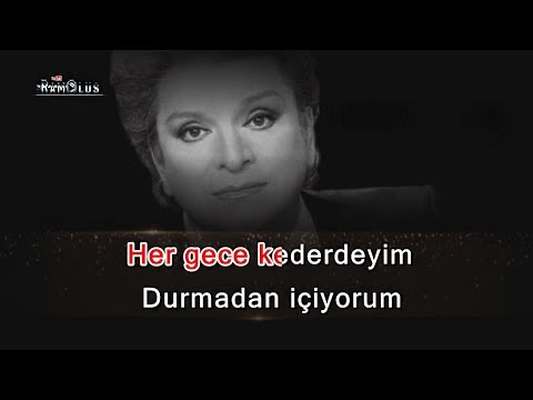 Zeki MÜREN - Her Gece Kederdeyim (Kahır Mektubu) KARAOKE