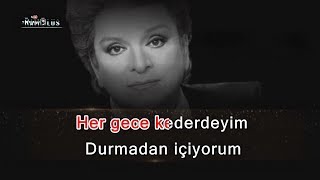 Zeki MÜREN - Her Gece Kederdeyim (Kahır Mektubu) KARAOKE