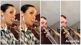 SONG FOR HEALTH BY STEVEN VERHELST: Trombone Quartet With Piano, Acapella Version