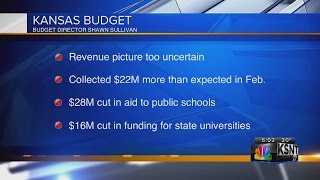 Brownback not backing off cuts to schools, higher ed