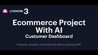 Part 20 | Vibe Coding Laravel 12 Livewire 3 Project | Customers Dashboard Setup|@perfectwebsolutions