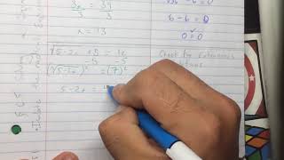 §6.5 Solving a Square Root Equation 1st Foldable P3