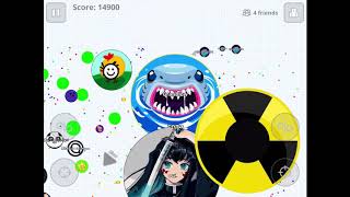 Agario Mobile  Overcrowded Server Takeover #2