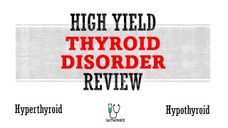 Hyperthyroid & Hypothyroid Review | Mnemonics And Proven Ways To Memorize For Your Exams!