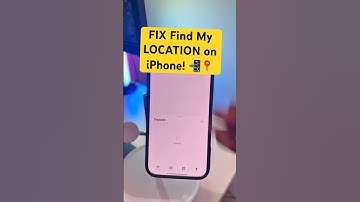 How to FIX Find My LOCATION on iPhone! 📲❓📍 #iphone #apple #ios #technology