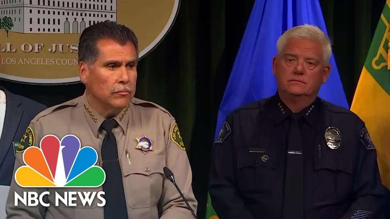 Monterey Park shooting suspect left getaway motorcycle near scene