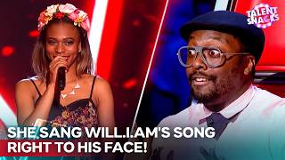 Will.i.am Never Liked Covers Of His Songs... Until She Sang One The Voice