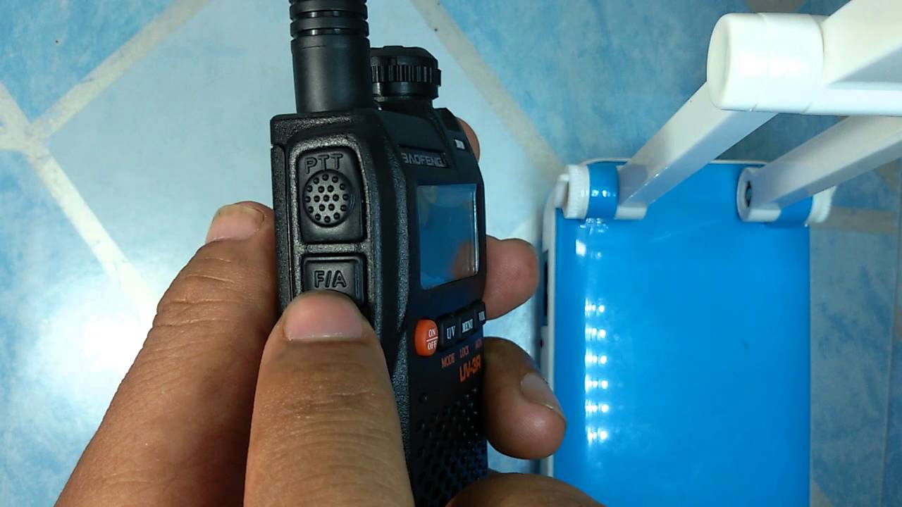 วิธีบันทึกช่อง  Baofeng UV3R