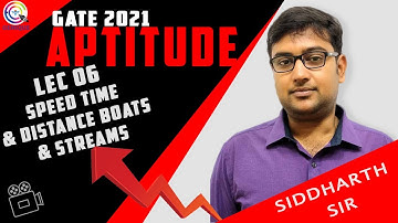 Lec 06 | Boats & Streams II APTITUDE || GATE 2021 Free Crash Course I ME CE EE EC IN CS