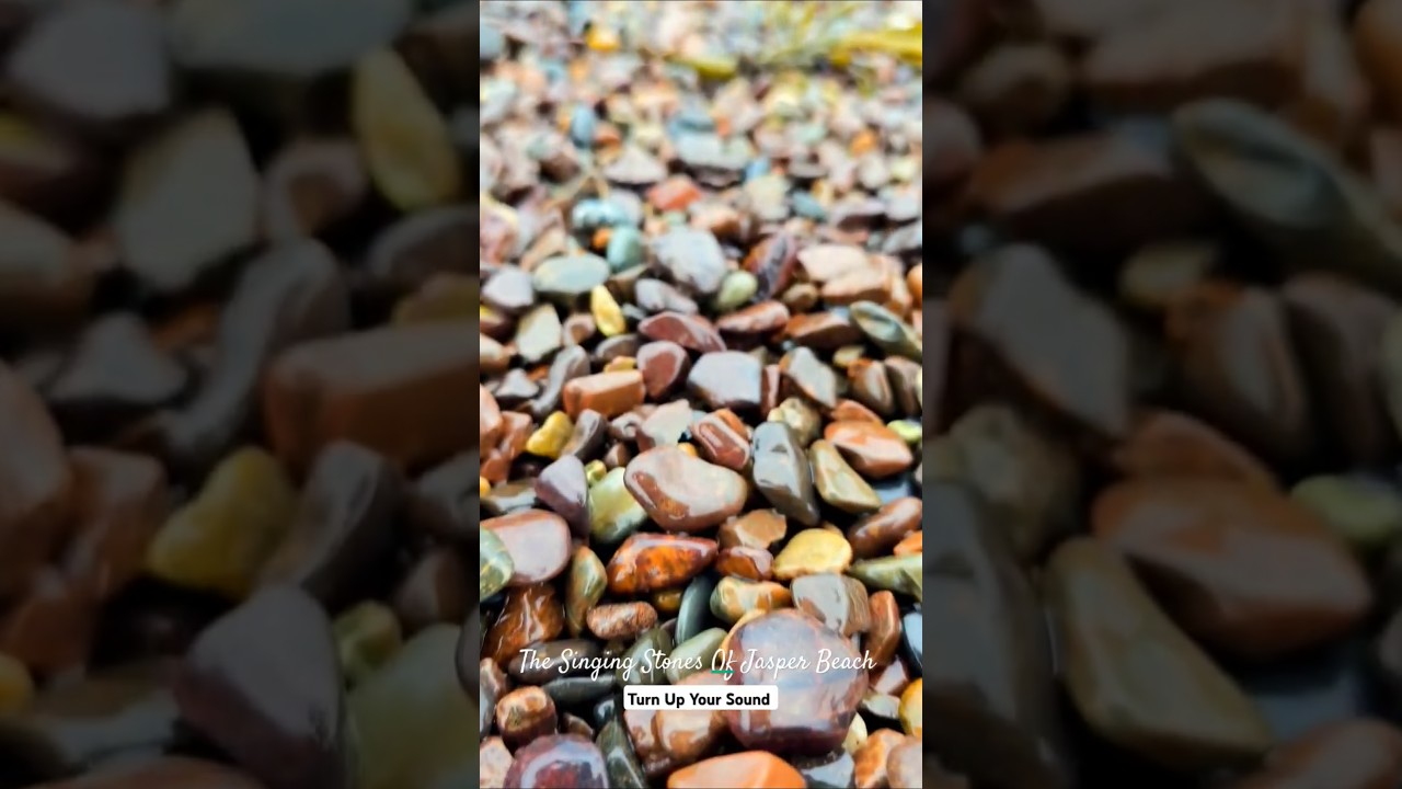 These Stones Sing! Welcome to Jasper Beach Maine!