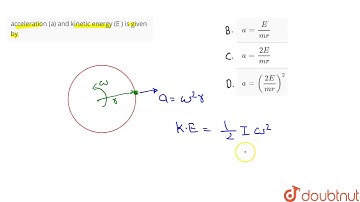 A particle  of performaing a U.C.M  along  a circle  if radius  r. The  relation