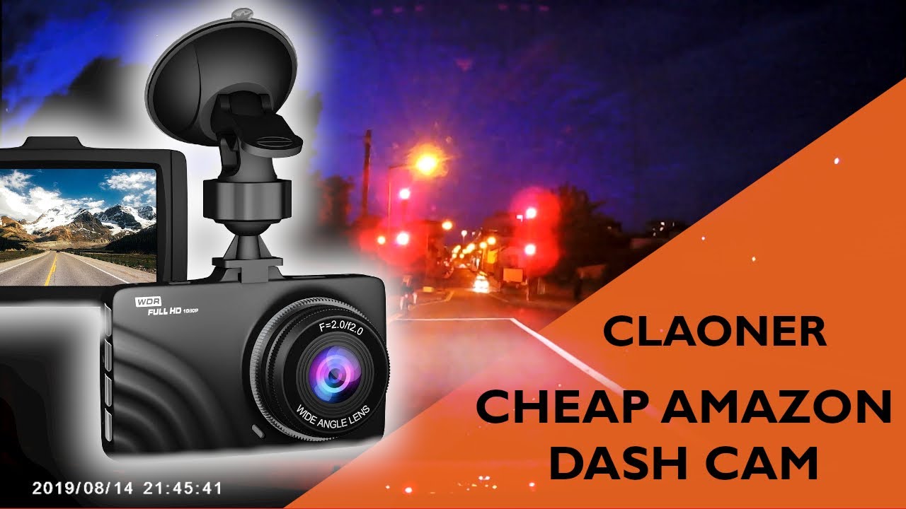 Claoner dash cam 1080p (night) 