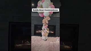 Teddy Bear Baby Shower Centerpieces Three Ways created by Miss Create-It and Decor