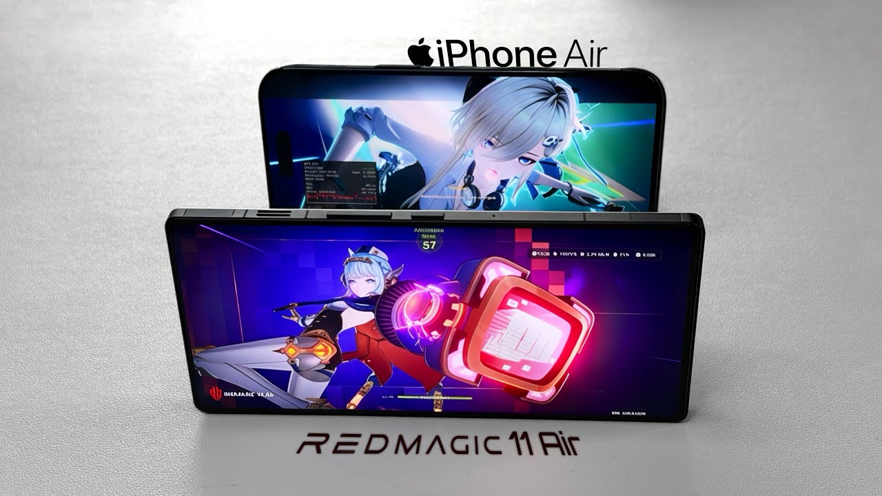 Что ЛУЧШЕ? Redmagic 11 Air против iPhone Air — «Грозовые волны», Genshin Impact и «Там, где встре...