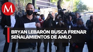 Bryan LeBarón denuncia a AMLO ante la FGR por comentarios contra periodistas