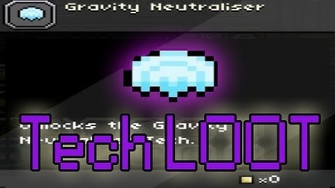 Starbound Tech Loot - Gravity Neutraliser