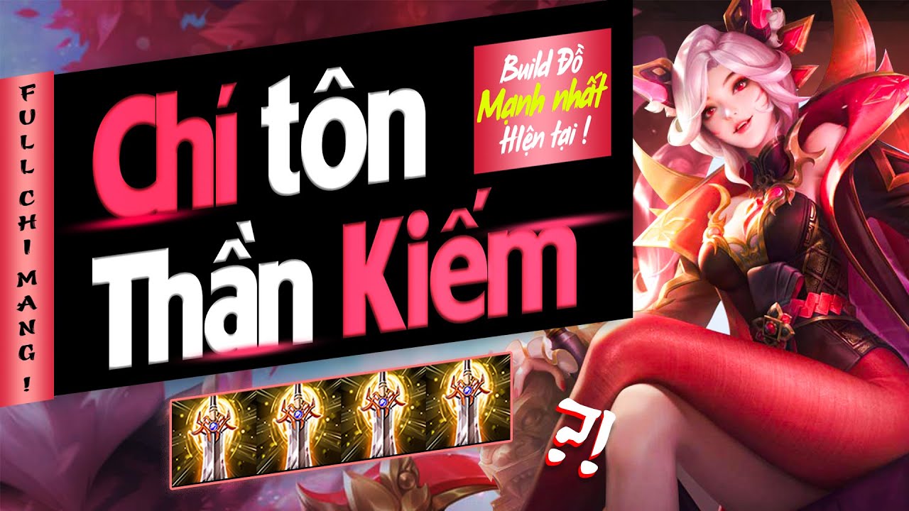 Liliana Nhưng Tôi Sài Build Đồ Full Thánh Kiếm │Cách Chơi - Bảng Ngọc - Phù Hiệu Top 1 Liên Quân