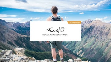 Travelbiz Pro - Documentation to set up Site Identity area.