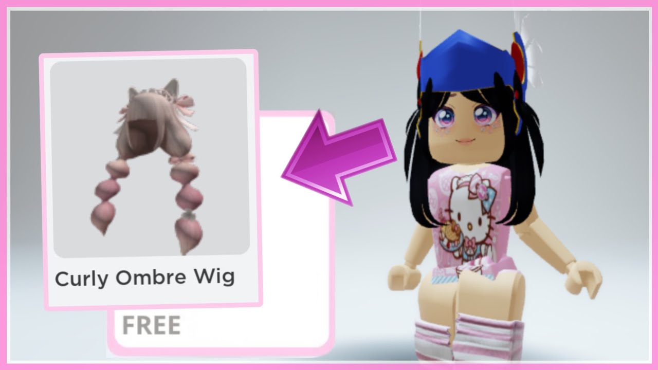 NOVO CABELO GRÁTIS NO ROBLOX!! 😮 #robloxitensgratis #roblox #robloxfr