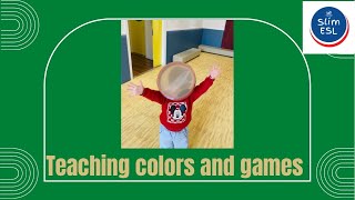 Fun Ideas  for  Teaching Colors //  ESL Color Games