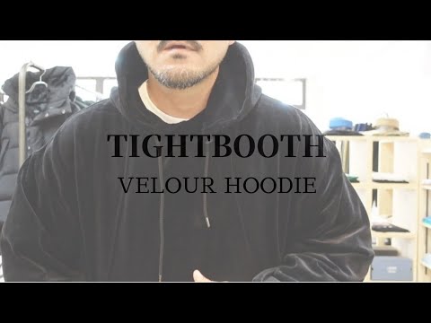 TIGHTBOOTH / タイトブース 】 目の詰まったきめ細かいベロア生地を 