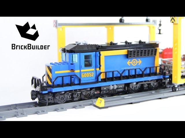 LEGO Cargo Train Speed Build for Collecrors - Trains (16/21) YouTube