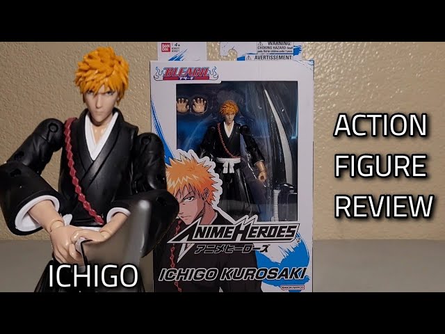 BLEACH - Kurosagi Ichigo Action Figure Anime Heroes