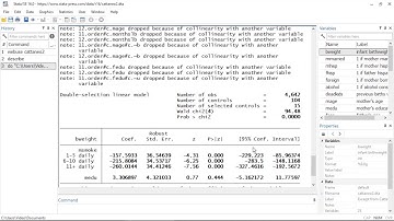 New in Stata 16: Lasso for inference