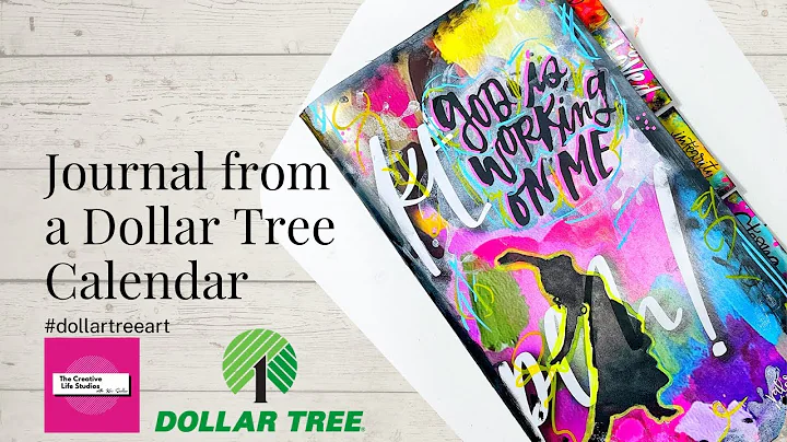 Turn a Dollar Tree Wall Calendar into a Journal