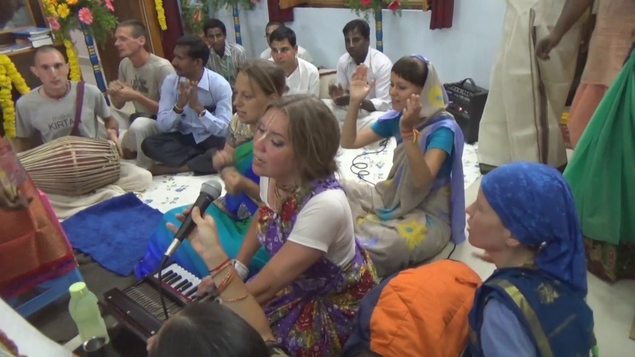 киртан на индийской нама хатте, Тирупати