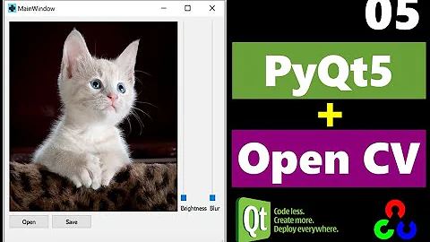 PyQt5 and OpenCv: PyQt5 tutorial - Part 05