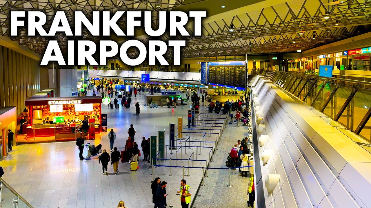 2025 Frankfurt Airport Terminal 1 Walking Tour 🇩🇪 | Frankfurt Flughafen Germany | Travel & Arrival