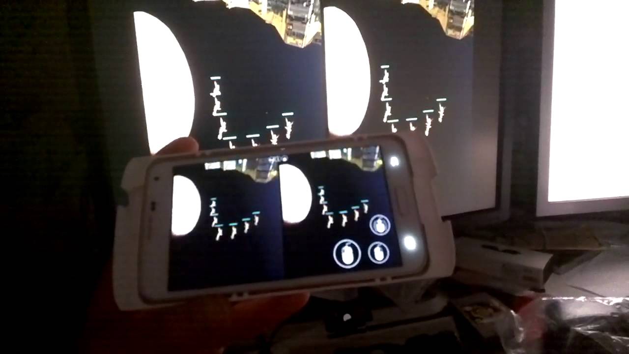 Homeworld Classic PC to Android VR Zeiss VR One 1600 1200 sbs TriDef 3D ...