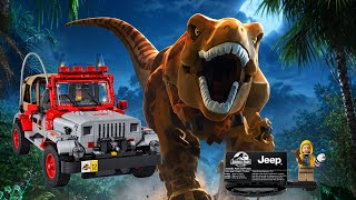 I Built the NEW LEGO Jurassic Park Jeep Wrangler... Is It Actually Good?