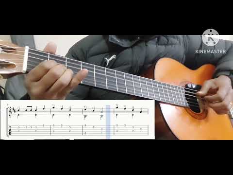 Wheels on the Bus- Classical Guitar tab for beginners - YouTube