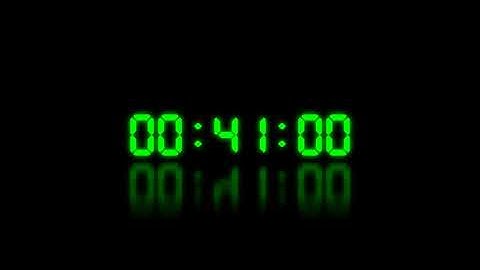 Green 1 Hour Timecode Full HD