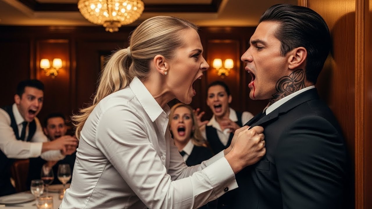 Everyone Feared the Mafia Boss Until He Slapped the Shy Waitress — then She Broke His Neck and...