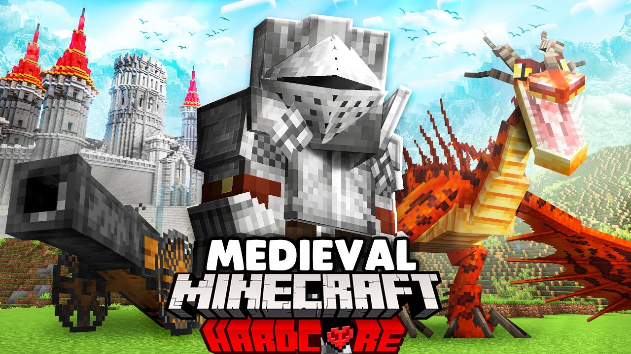 I Survived 100 Days in MEDIEVAL Minecraft Hardcore! - YouTube