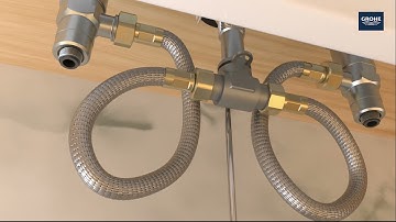 How to Install Your GROHE Essence Widespread Bathroom Faucet